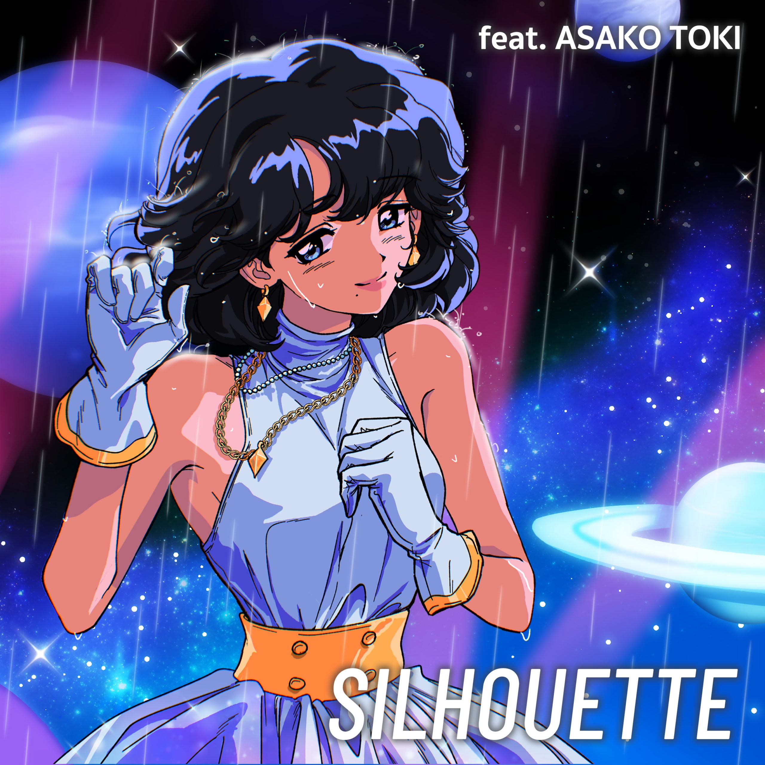 Night Tempo『Silhouette (feat. Asako Toki) 』